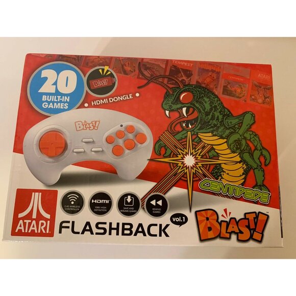 Atari Flashback Blast! Featuring Centipede with 20 Built-In Games Volume 1 - Picture 1 of 7